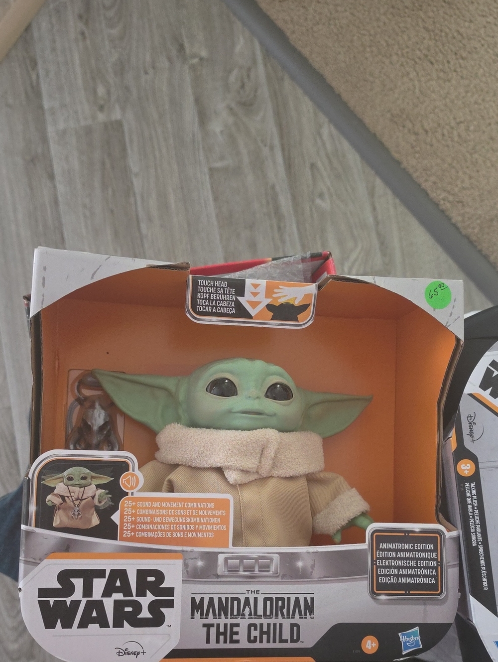 Hasbro The Mandalorian The Child Doll in Green and Tan
